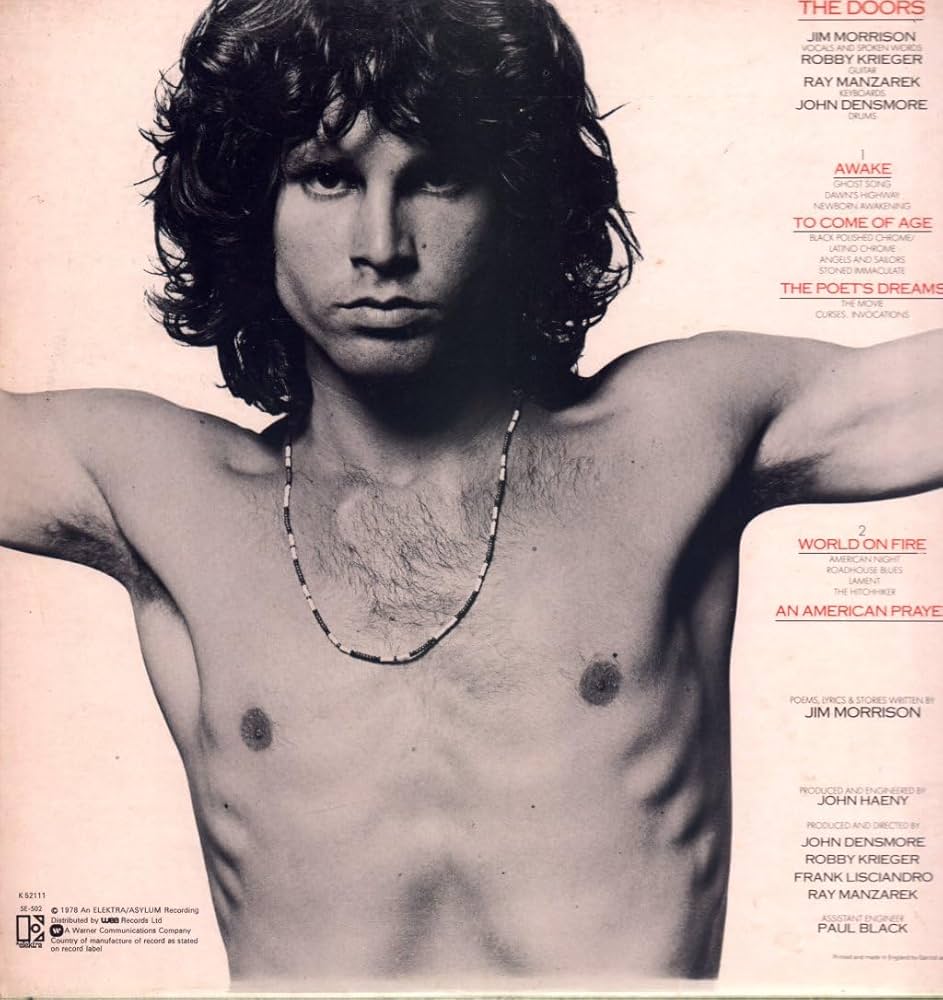 Jim Morrison Music By The Doors - An American Prayer